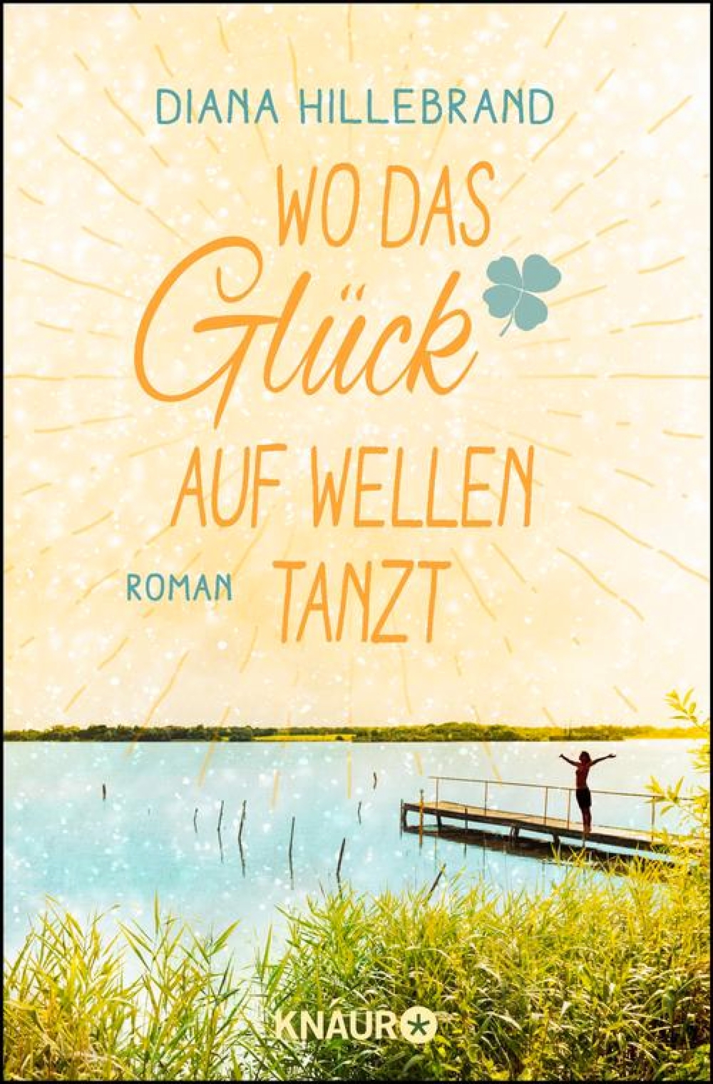 Cover des Romans 'Wo das Glück auf Wellen tanzt'