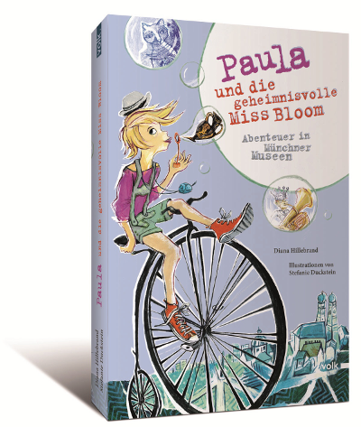3DCover des Buches 'Paula und die geheimnisvolle Miss Bloom'