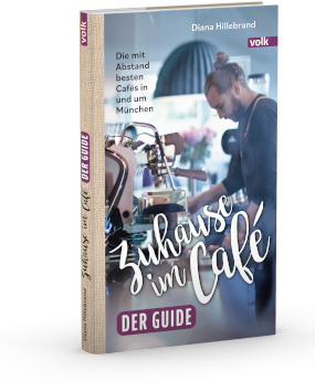Cover des Buchs „Zuhause im Café - der Guide“ von Diana Hillebrand