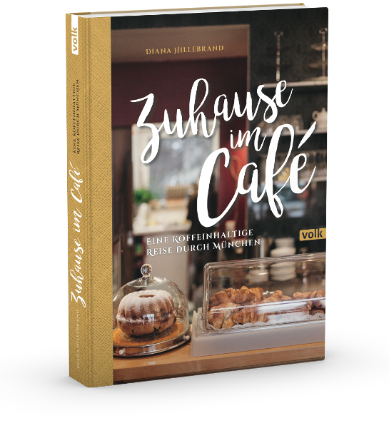 3D Cover des Buchs „Zuhause im Café“ von Diana Hillebrand