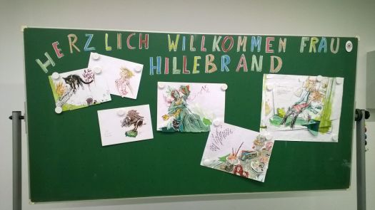 Willkommen Frau Hillebrand